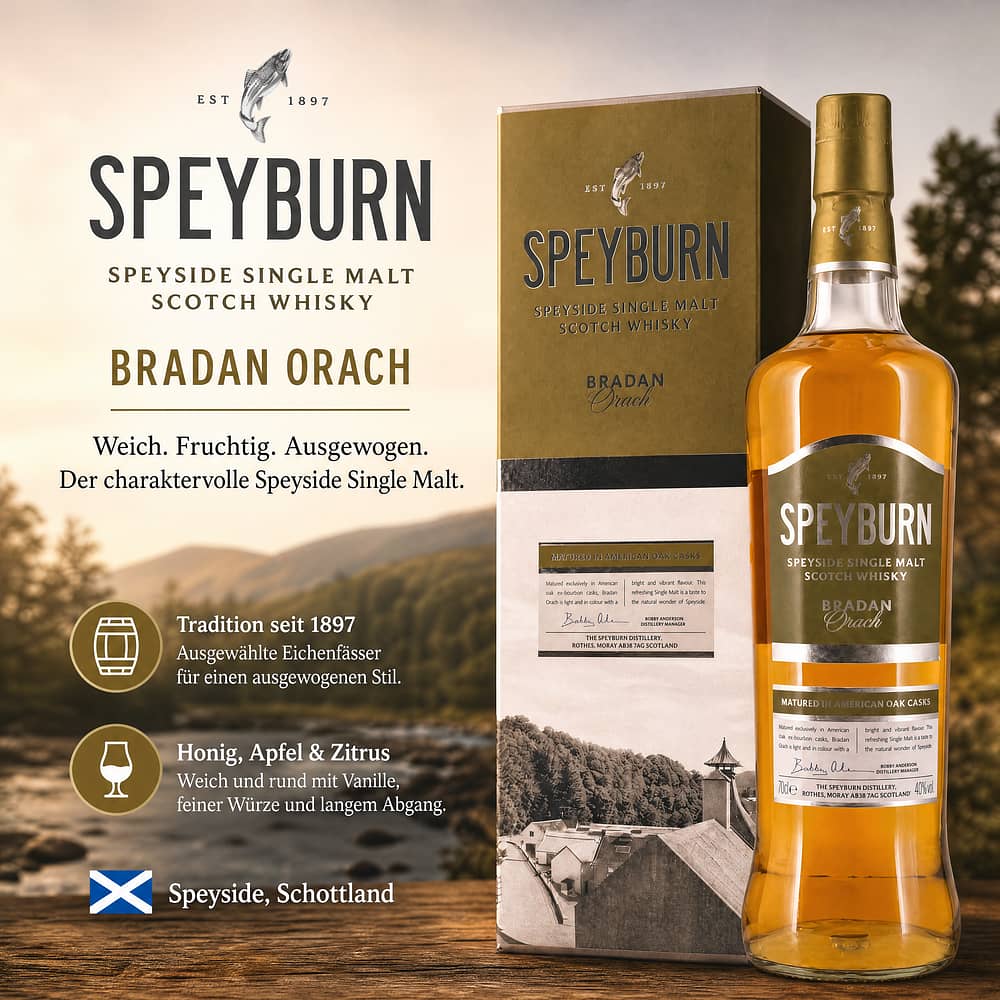 Speyburn Bradan Orach 0,70 Liter/ 40.0% vol Produktbild