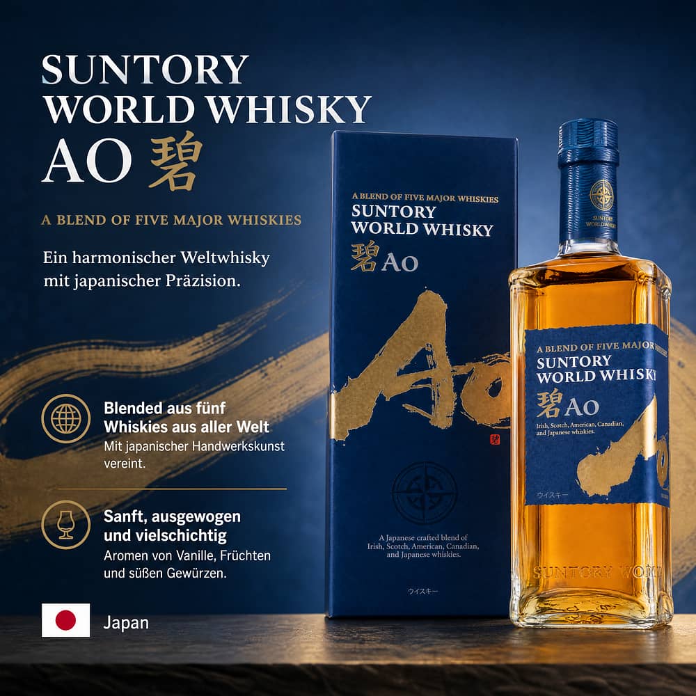 Suntory World Whisky AO 0,70 Liter/ 43.0% vol Produktbild