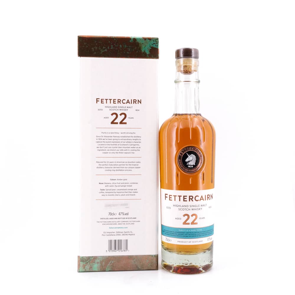 Fettercairn 22 Jahre 0,70 Liter/ 47.0% vol Produktbild