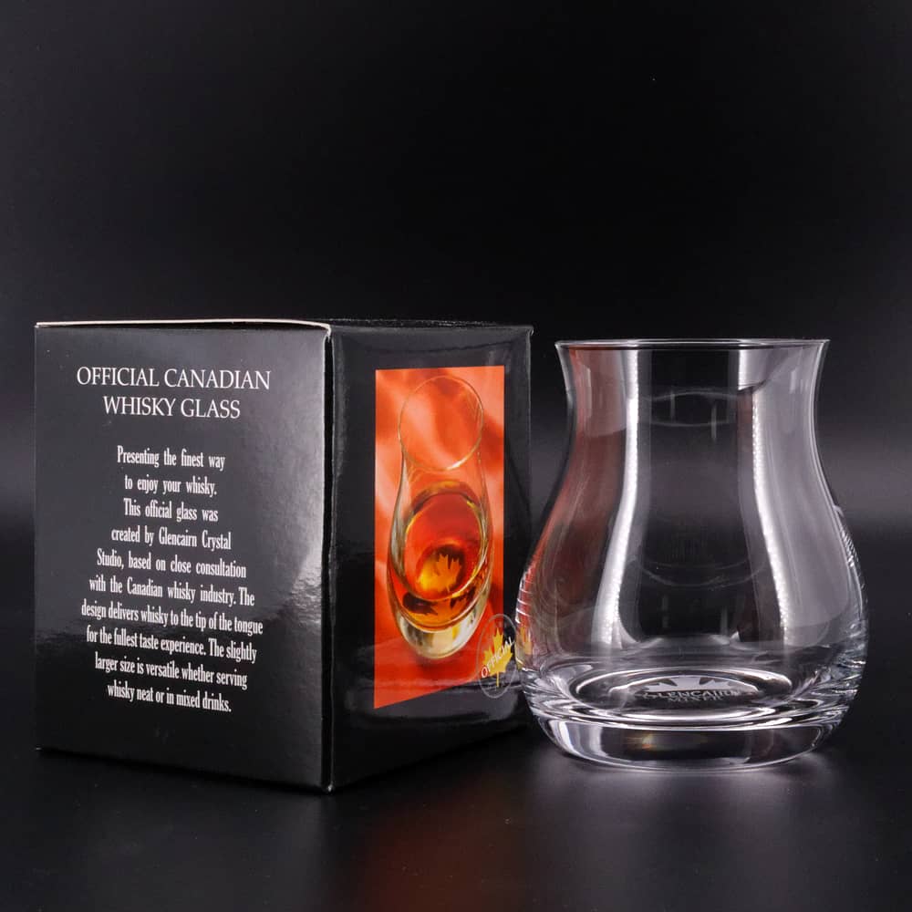 Glencairn Canadian Whisky-Glas mit Ahornblatt im Glasboden 1 Stück Produktbild