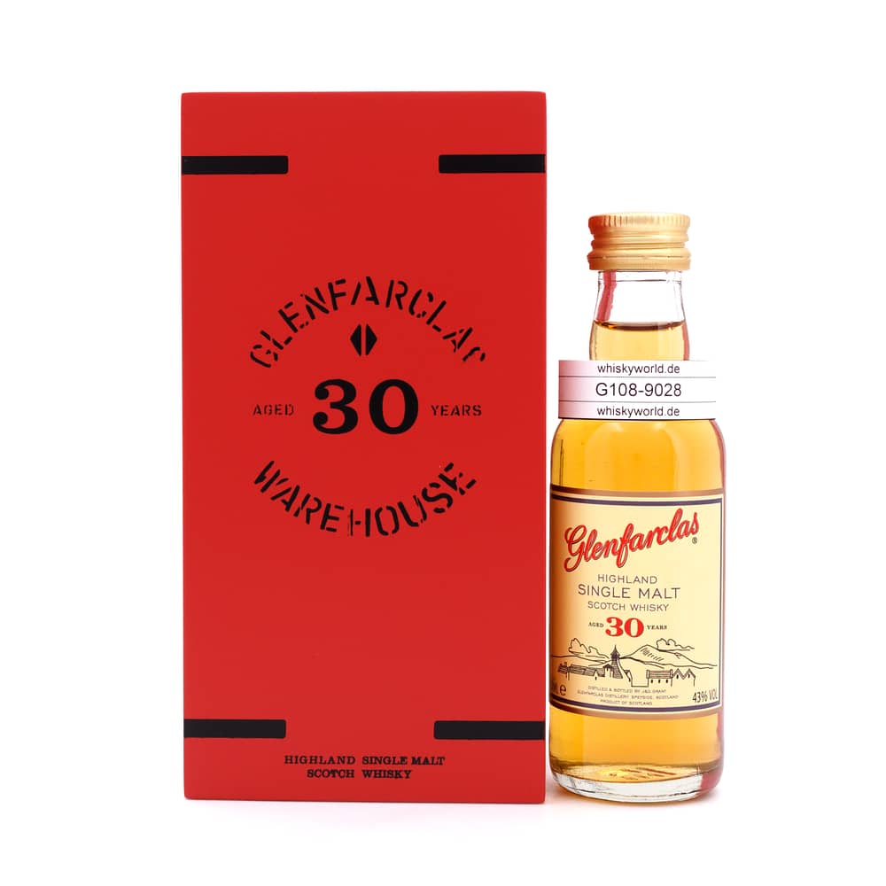 Glenfarclas 30 Jahre Miniatur 0,050 Liter/ 43.0% vol Produktbild