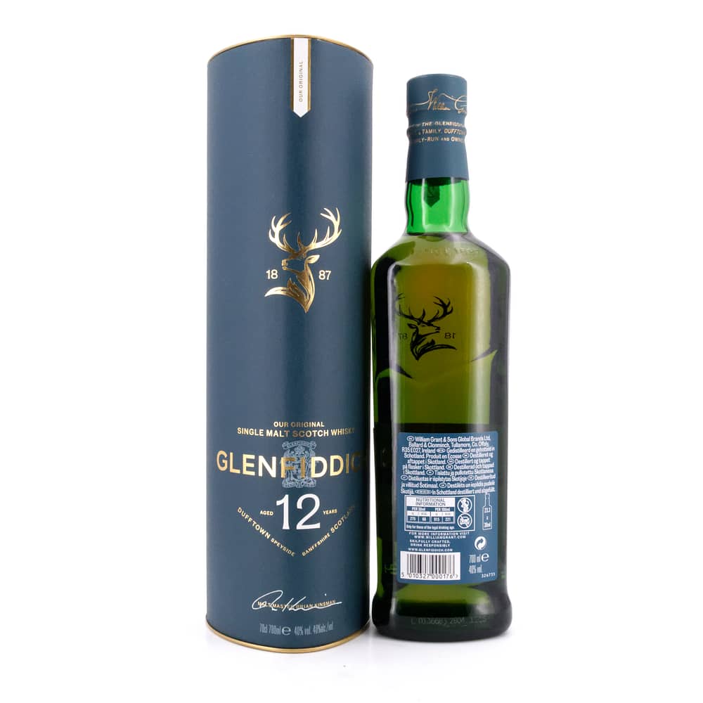 Glenfiddich 12 Jahre Our Original Twelve 0,70 Liter/ 40.0% vol Produktbild