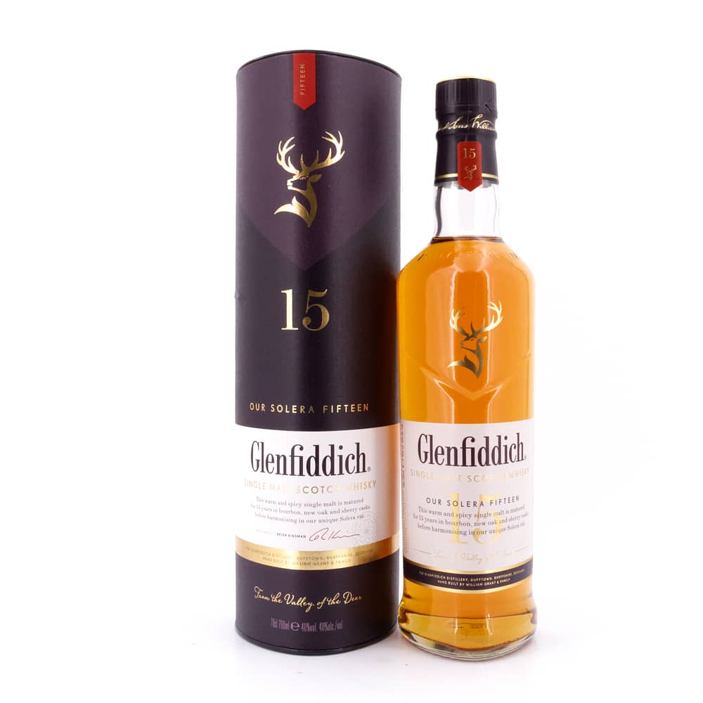 Glenfiddich 15 Years Unique Solera 70cl Whisky - Image 5