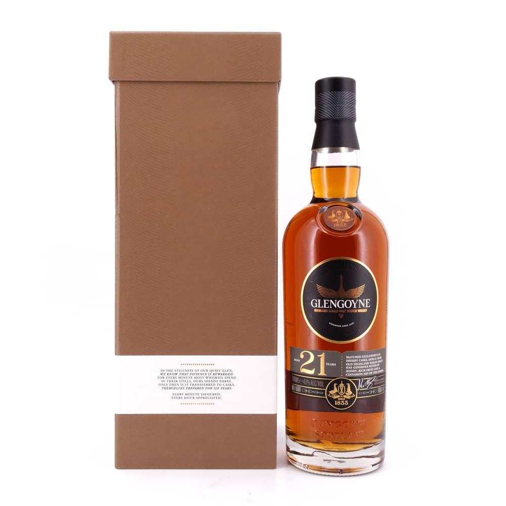 Glengoyne 21 Jahre Sherry matured 0,70 Liter/ 43.0% vol Produktbild