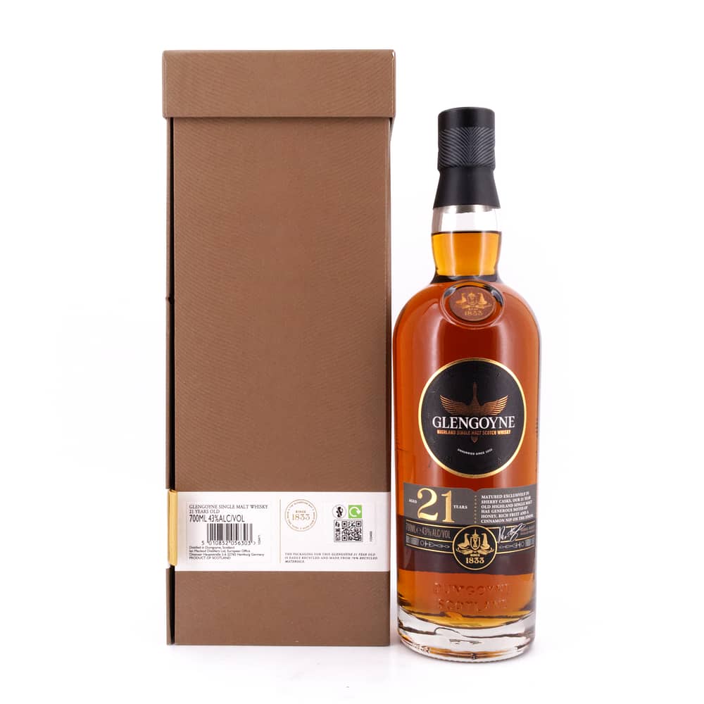 Glengoyne 21 Jahre Sherry matured 0,70 Liter/ 43.0% vol Produktbild
