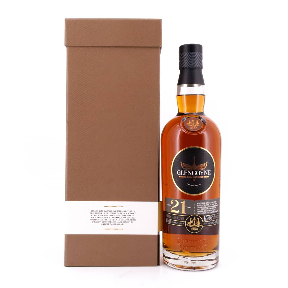 Glengoyne 21 Jahre Sherry matured 0,70 Liter/ 43.0% vol Produktbild