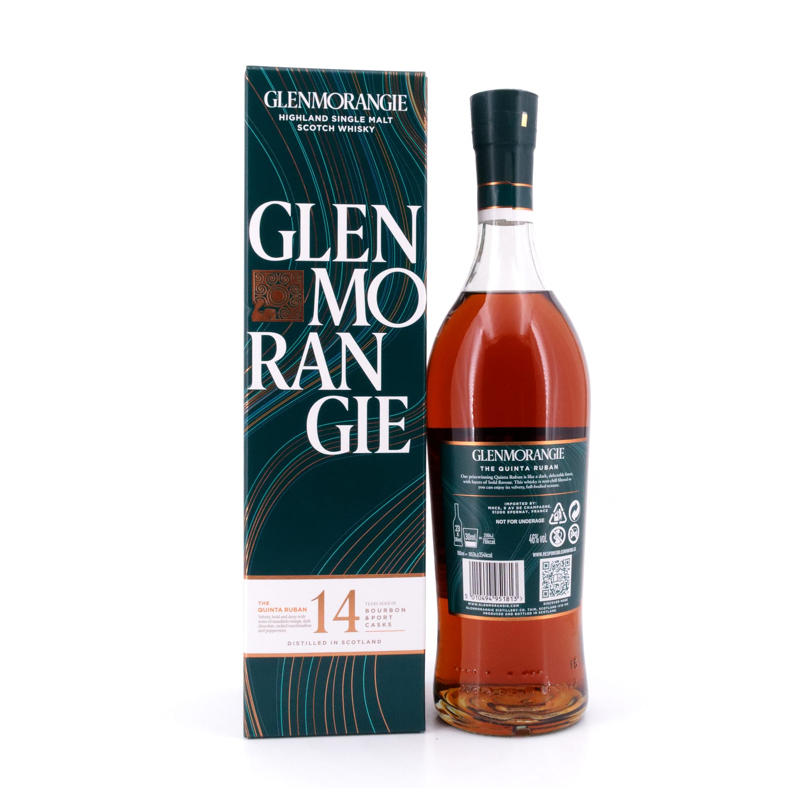 Glenmorangie Quinta Ruban 14 Jahre Port Cask finish 0,70 Liter 