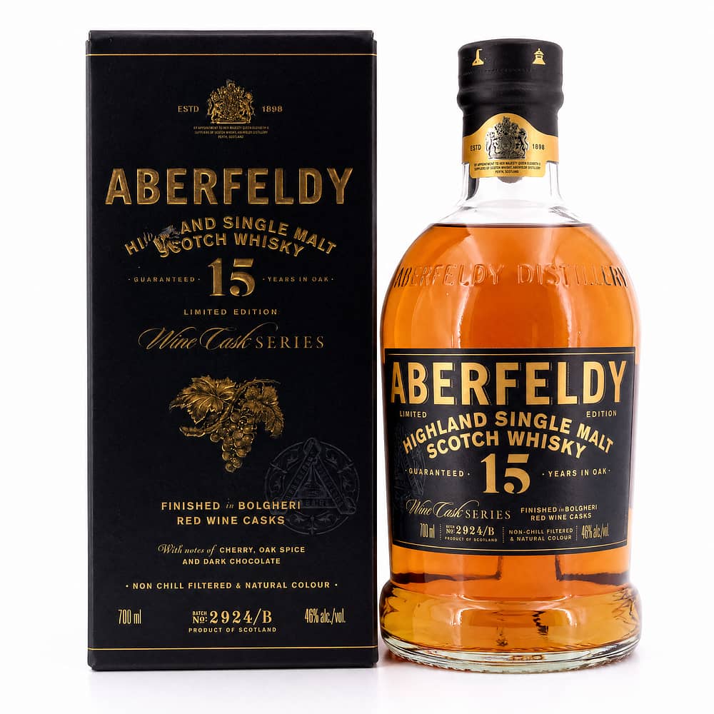 Aberfeldy 15 Jahre Bolgheri Red Wine Casks Finish