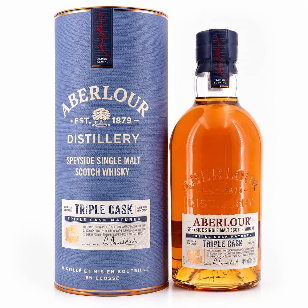 Aberlour Triple Cask American Oak Casks Sherry Oak Casks
