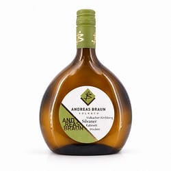 Andreas Braun Volkacher Kirchberg Silvaner Kabinett Jahrgang 2023 trocken Produktbild