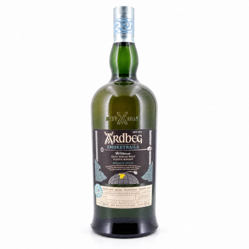 Ardbeg Smoketrails Manzanilla Edition Travel Retail Literflasche
