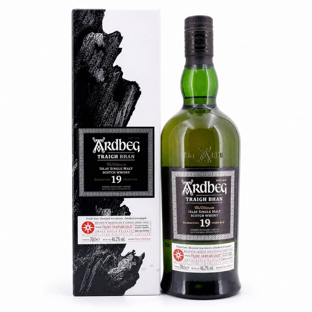 Ardbeg Traigh Bhan 19 Jahre Batch 2 Matured in American Oak & Oloroso Sherry Casks