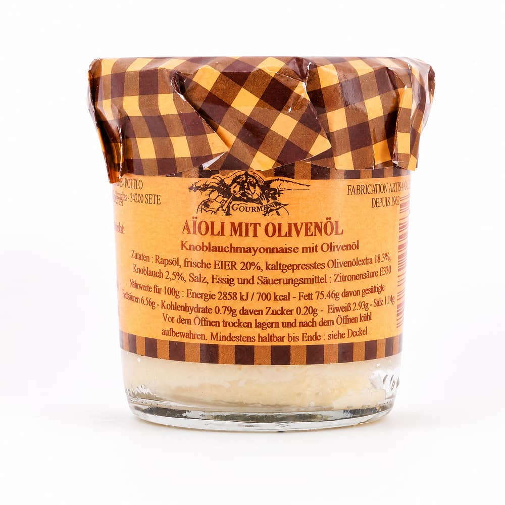 Azaïs-Polito Aioli mit Olivenöl Knoblauchmayonnaise mit Olivenöl