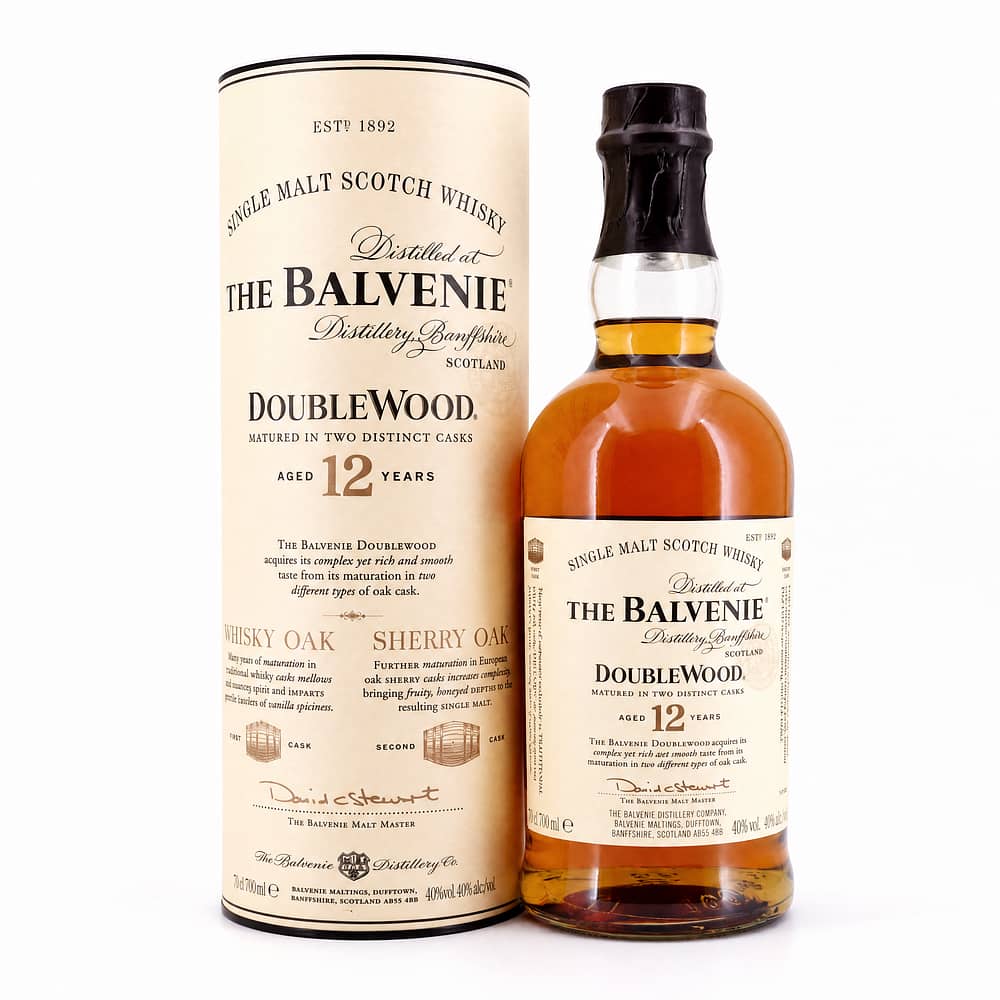 Balvenie 12 Jahre Double Wood Sherry Oak finish 0,70 Liter/ 40.0% vol Produktbild