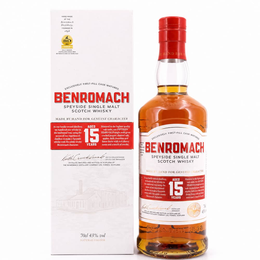 Benromach 15 Jahre 0,70 Liter/ 43.0% vol Produktbild