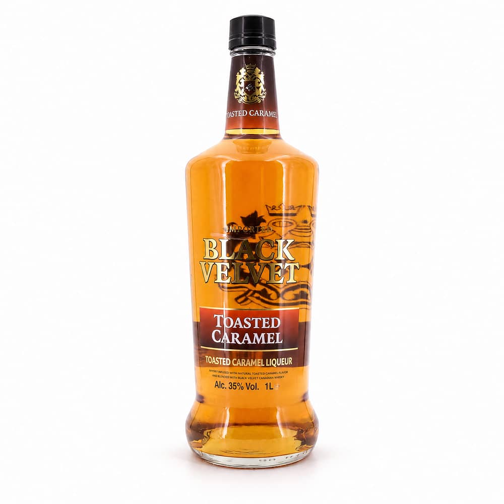 Black Velvet Toasted Caramel Whisky-Likör Literflasche 1 Liter/ 35.0% vol Produktbild