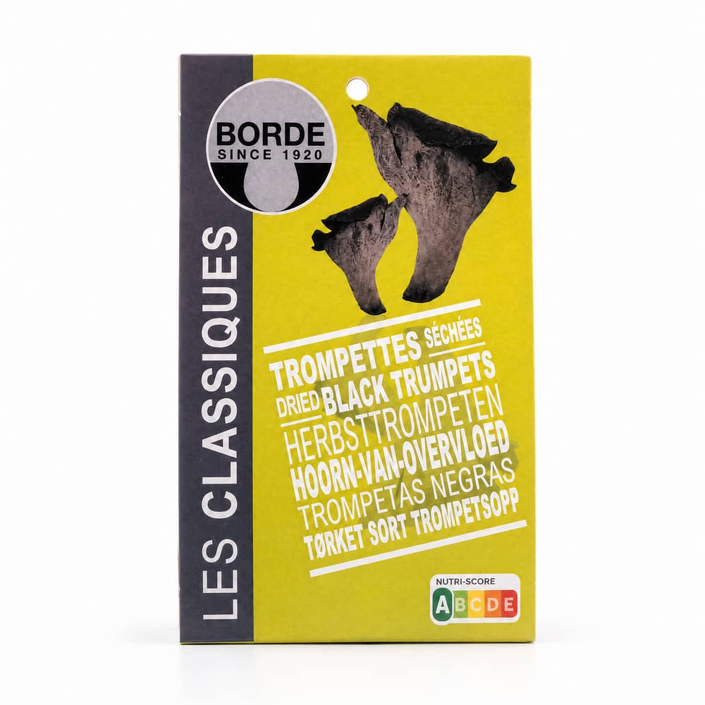 Borde Herbsttrompeten getrocknet 20 Gramm Produktbild