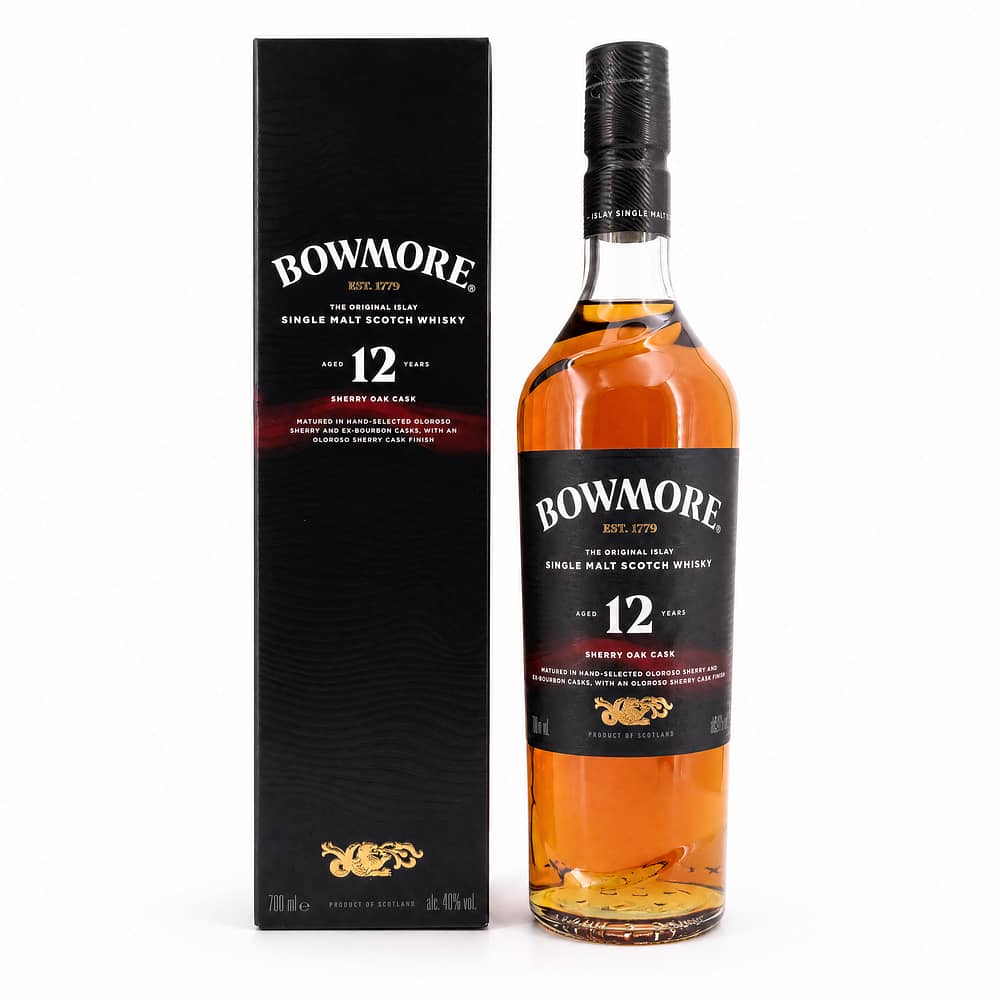 Bowmore 12 Jahre Sherry Oak Collection 0,70 Liter/ 40.0% vol Produktbild