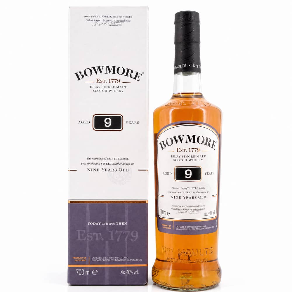 Bowmore 9 Jahre 0,70 Liter/ 40.0% vol Produktbild