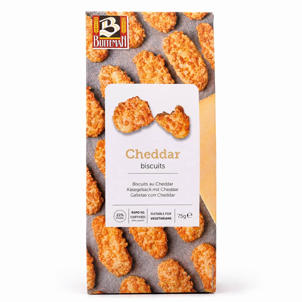 Buiteman Cheddar Käsegebäck 75 Gramm Produktbild