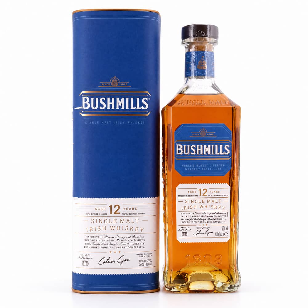 Bushmills 12 Jahre 0,70 Liter/ 40.0% vol Produktbild