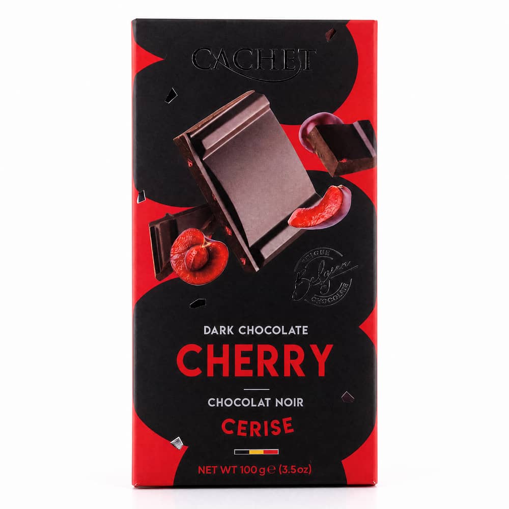 Cachet Dark Chocolate Cherry 57% Cacao