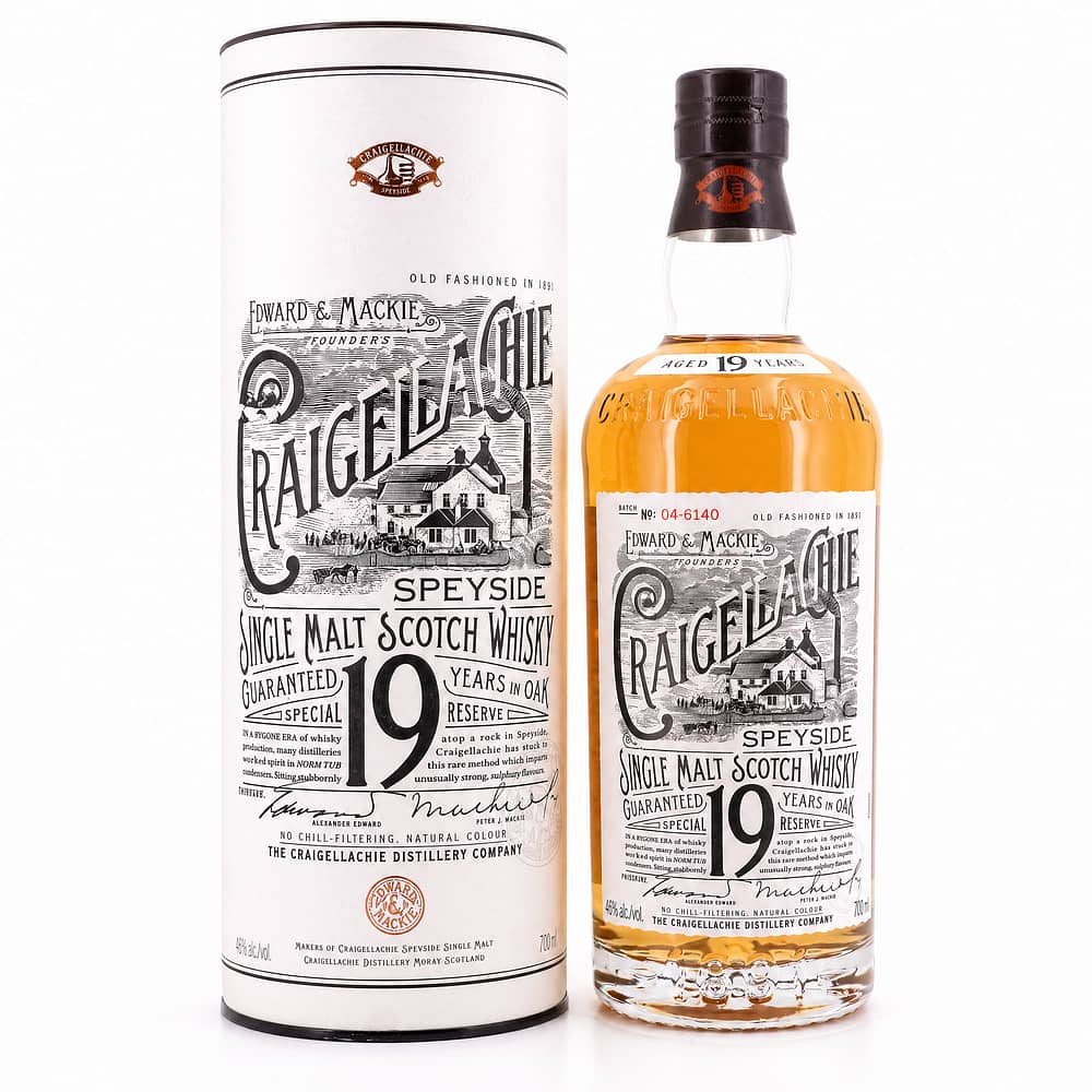 Craigellachie 19 Jahre 0,70 Liter/ 46.0% vol Produktbild