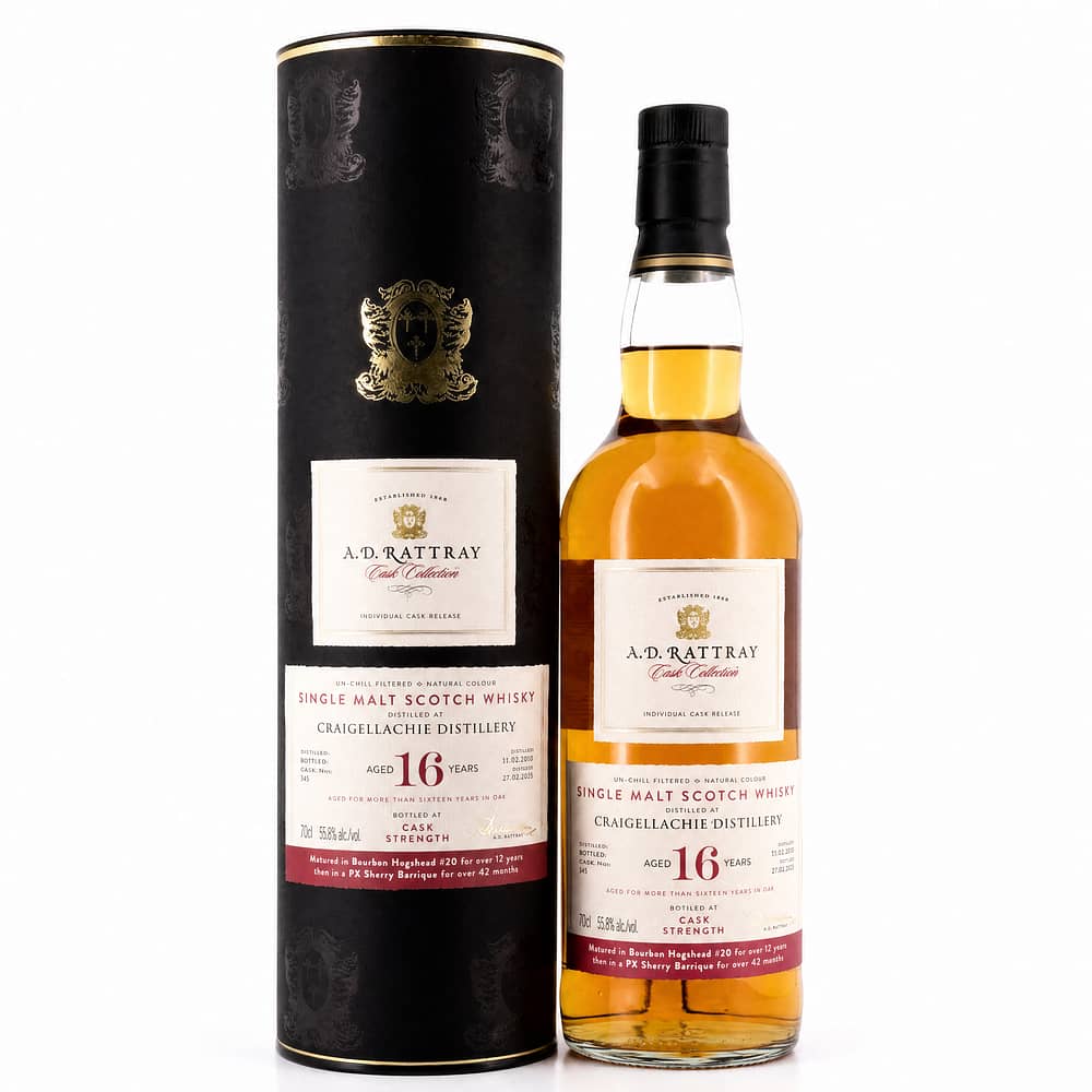 A.D. Rattray Dufftown 16 Jahre Bourbon Hogshead Cask Strength