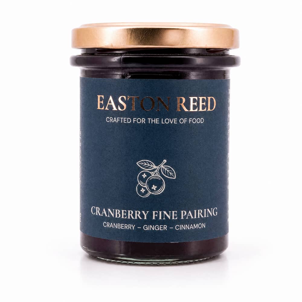 EASTON REED Cranberry Fine Pairing Cranberry-Chutney mit Ingwer & Zimt