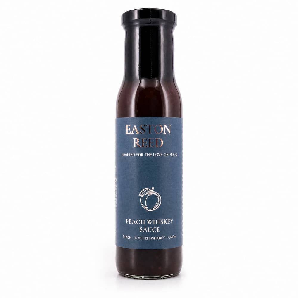 EASTON REED Peach Whiskey Sauce