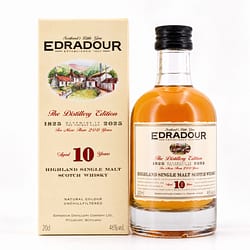 Edradour 10 Jahre Distillery Edition 200 Years Kleinflasche Produktbild