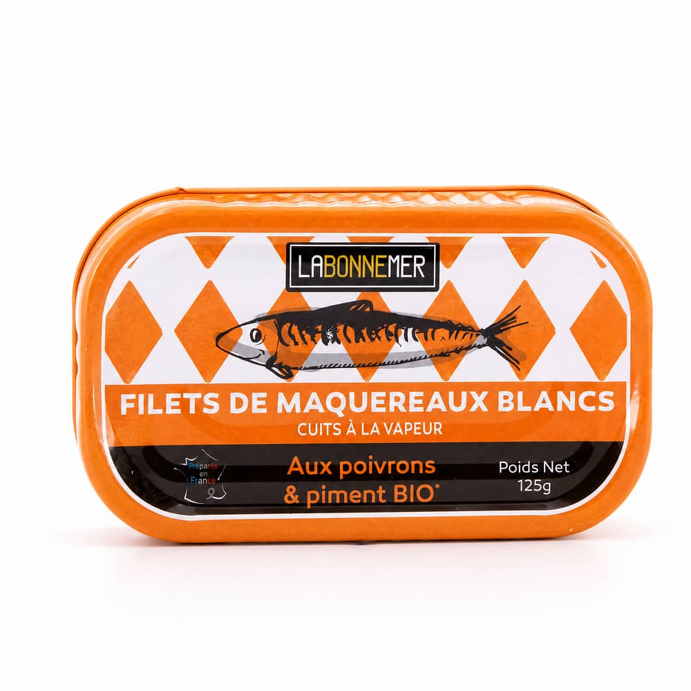 Ferrigno La Bonne Mer Makrelenfilet mit Bio Paprika und Piment 125g