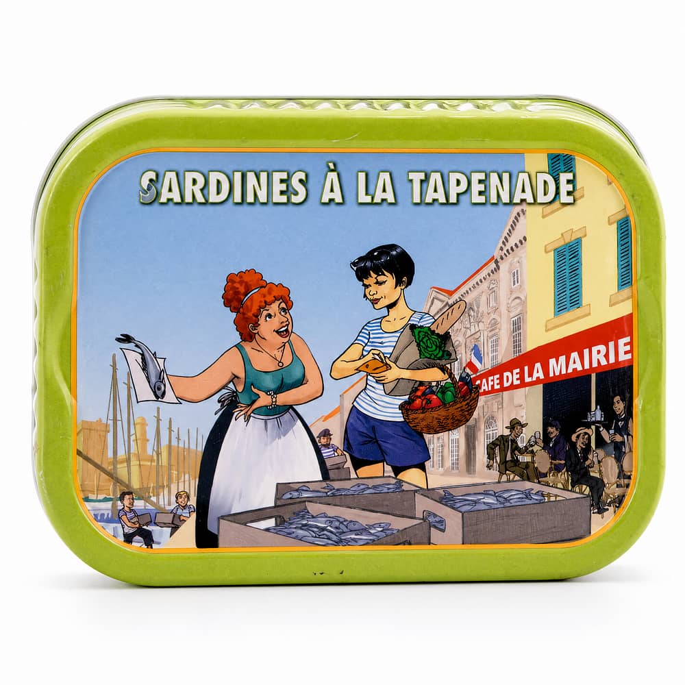 Ferrigno Sardinen mit Tapenade 115g 65 Gramm Abtropfgewicht Produktbild