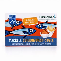 Fontaine Makrele “Currywurststyle” 125g Produktbild