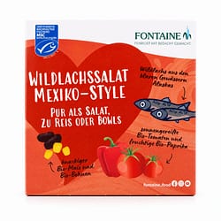Fontaine Wildlachssalat Mexiko-Style 200g Produktbild
