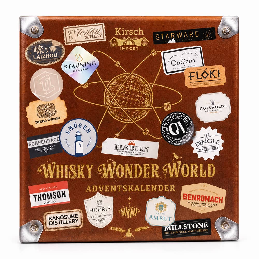 genuba 2026 Whisky Wonder World Adventskalender 24 x 2cl