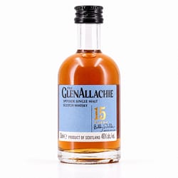 GlenAllachie 15 Jahre Miniatur Produktbild