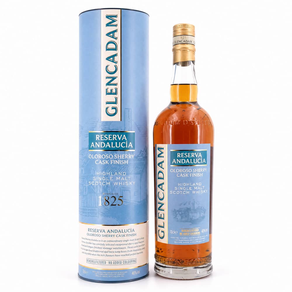 Glencadam Reserva Andalucia Oloroso Sherry Cask Finish Finish 0,70 Liter/ 46.0% vol Produktbild