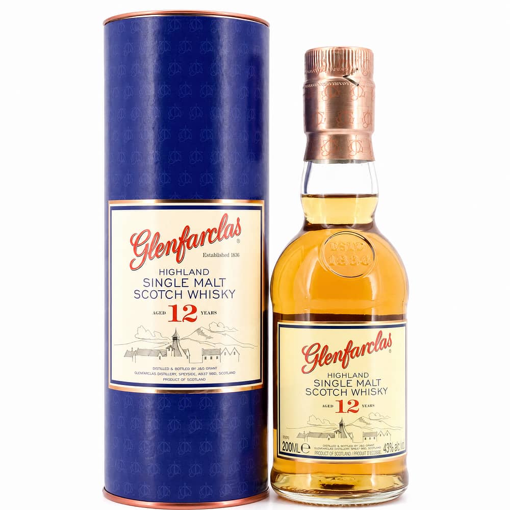 Glenfarclas 12 Jahre Midi 0,20 Liter/ 43.0% vol Produktbild
