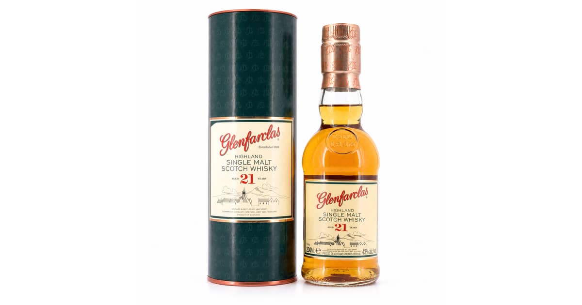 Glenfarclas 21 Jahre Midi 0,20 Liter/ 43.0% vol