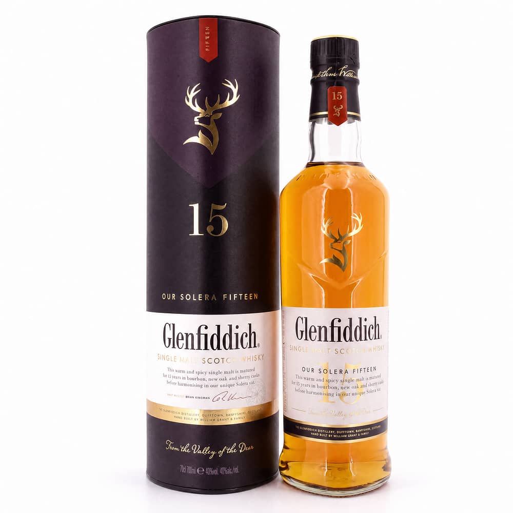 Glenfiddich Our Solera Fifteen 15 Jahre 0,70 Liter/ 40.0% vol Produktbild