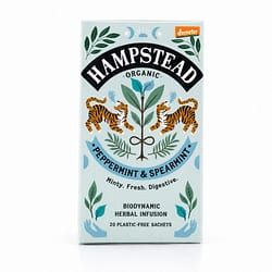 Hampstead Tea Peppermint & Spearmint 20 Teebeutel Produktbild