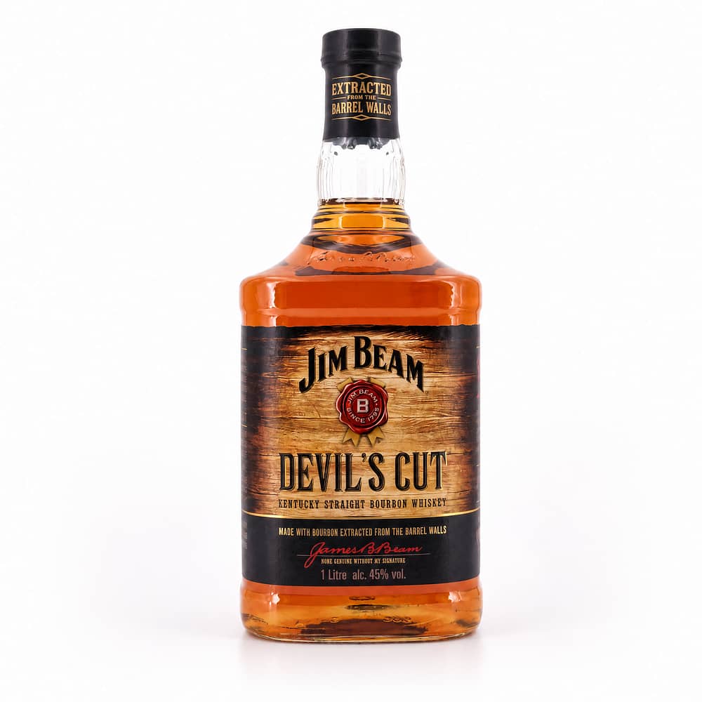 Jim Beam Devil`s Cut Literflasche 1 Liter/ 45.0% vol Produktbild