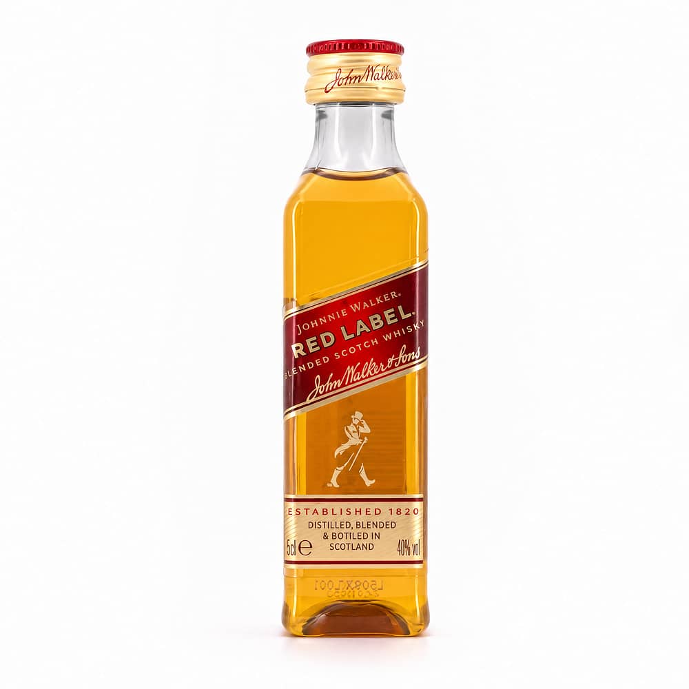 Johnnie Walker Red Label Miniatur PET-Flasche 0,050 Liter/ 40.0% vol Produktbild