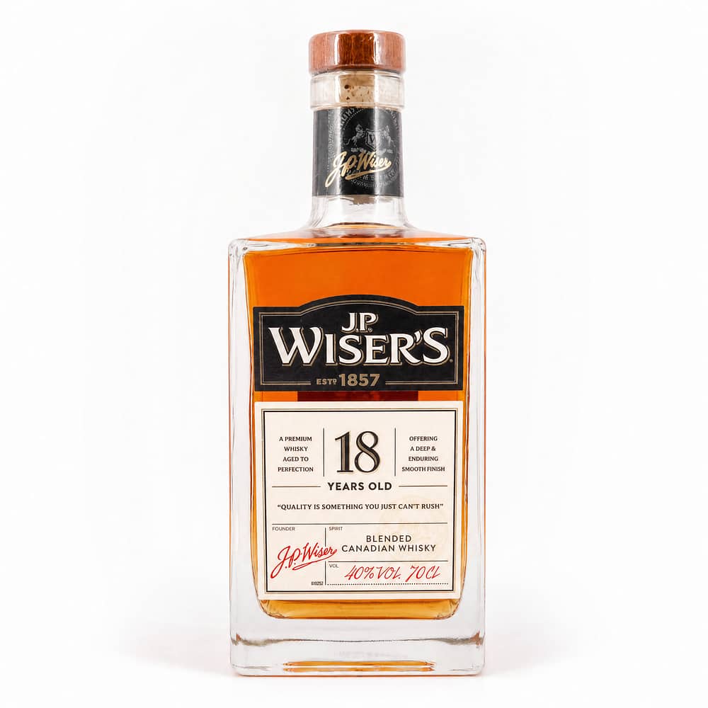 J.P.Wiser's 18 Jahre Blended Canadian Whisky