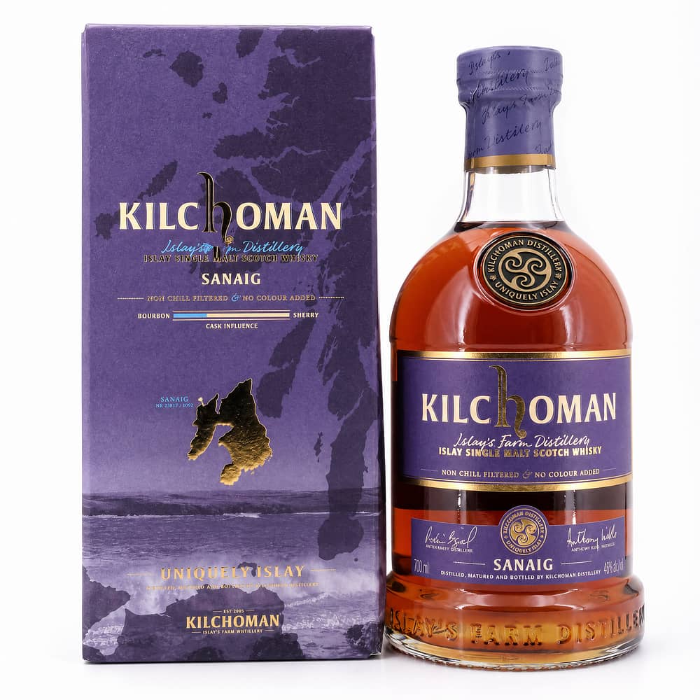 Kilchoman Sanaig 0,70 Liter/ 46.0% vol Produktbild