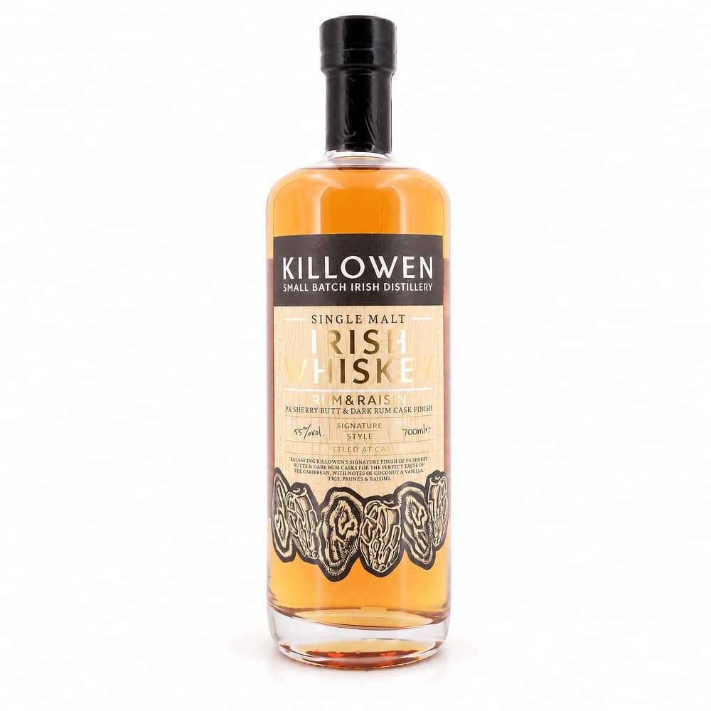 Killowen Single Malt Rum & Raisin 0,70 Liter/ 55.0% vol Produktbild