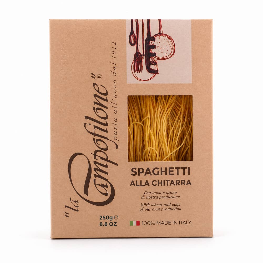 La Campofilone Pasta Alla Chitarra Eiernudeln 250 Gramm Produktbild