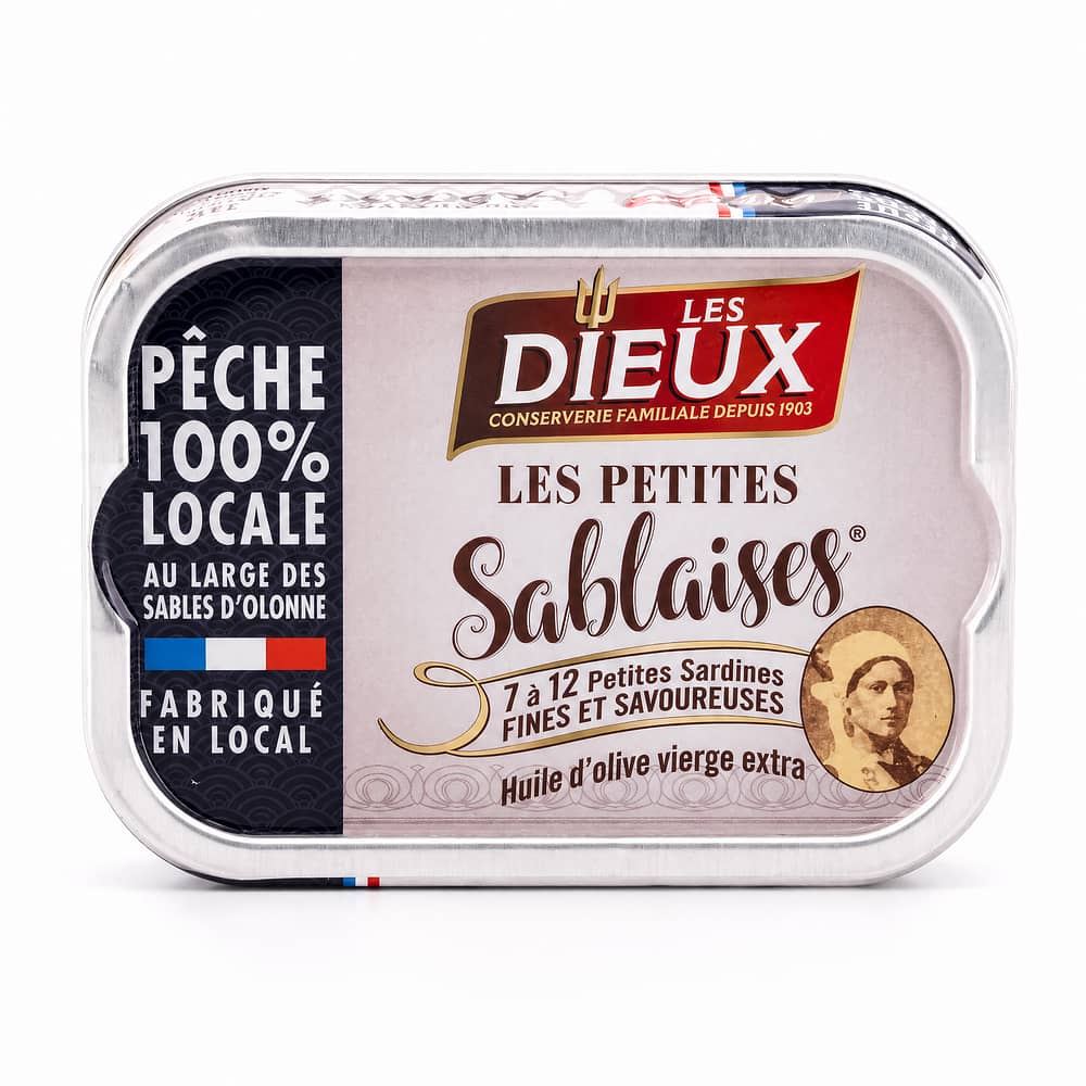 Le Trésor des Dieux Kleine Sardinen ´Les Petites Sablaises´ 115g 86,30 Gramm Abtropfgewicht Produktbild