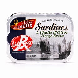 Le Trésor des Dieux Sardinen in Olivenöl Extra Label Rouge 115g Produktbild